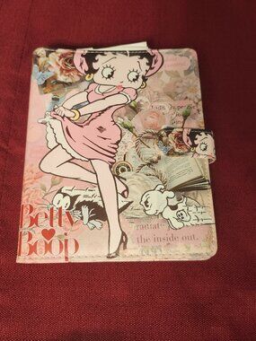 A5 PU 6 RING BETTY BOOP BINDER/NOOTEBOOK/ PLANNER